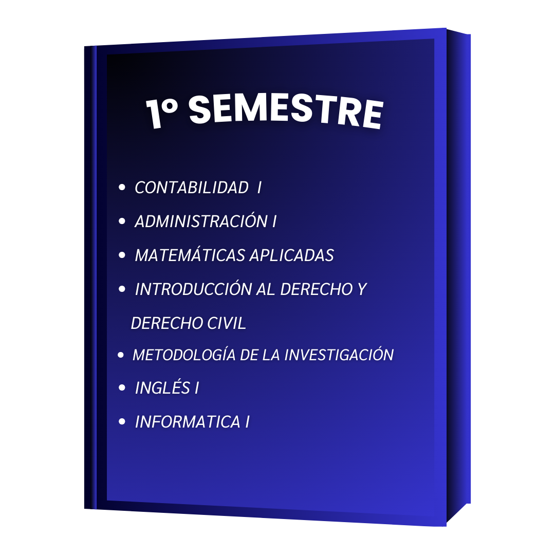 1º SEMESTRE CONTA