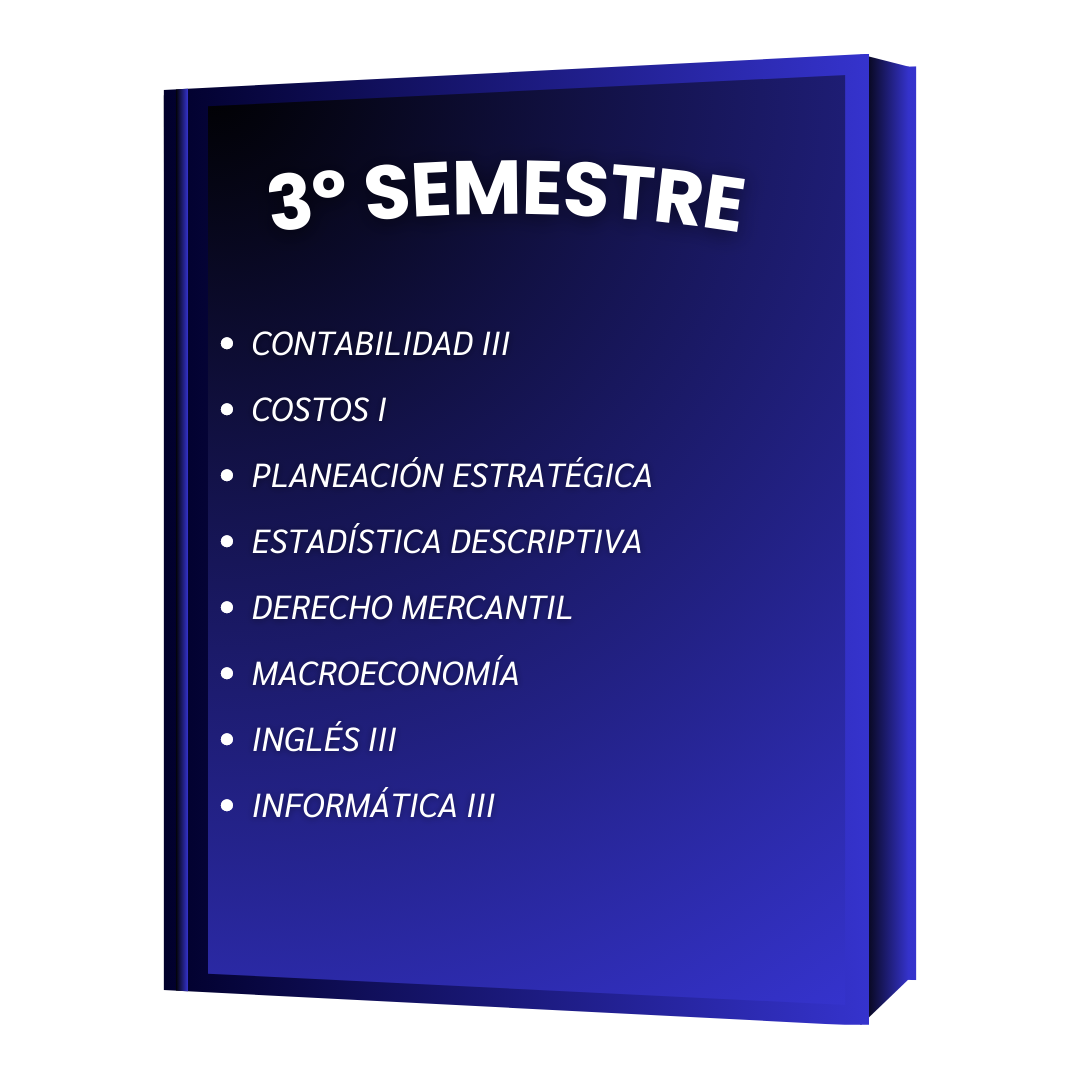 3º SEMESTRE CONTA