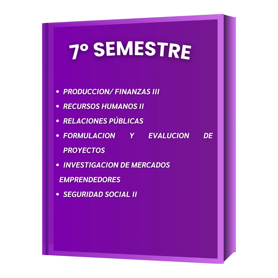7º SEMESTRE ADMIN