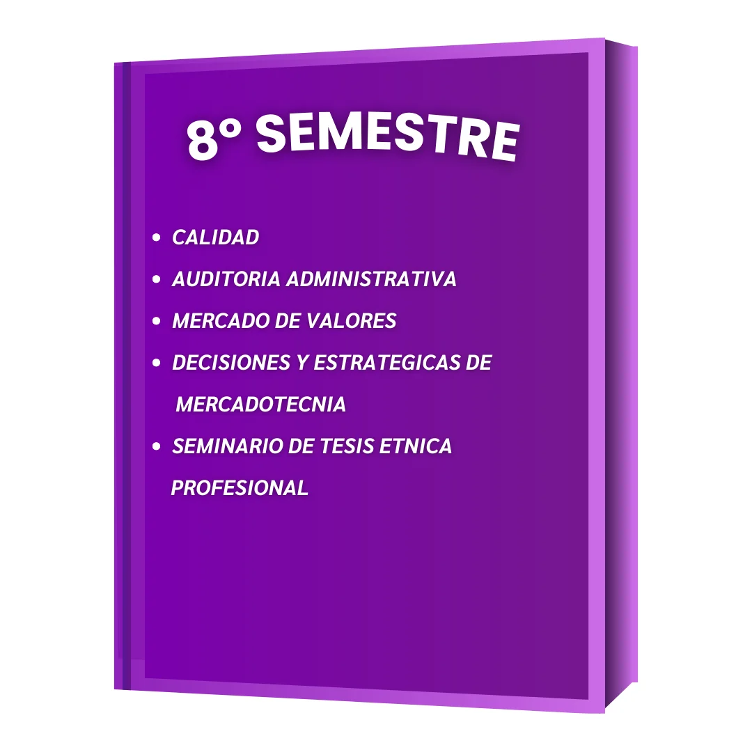 8º SEMESTRE ADMIN