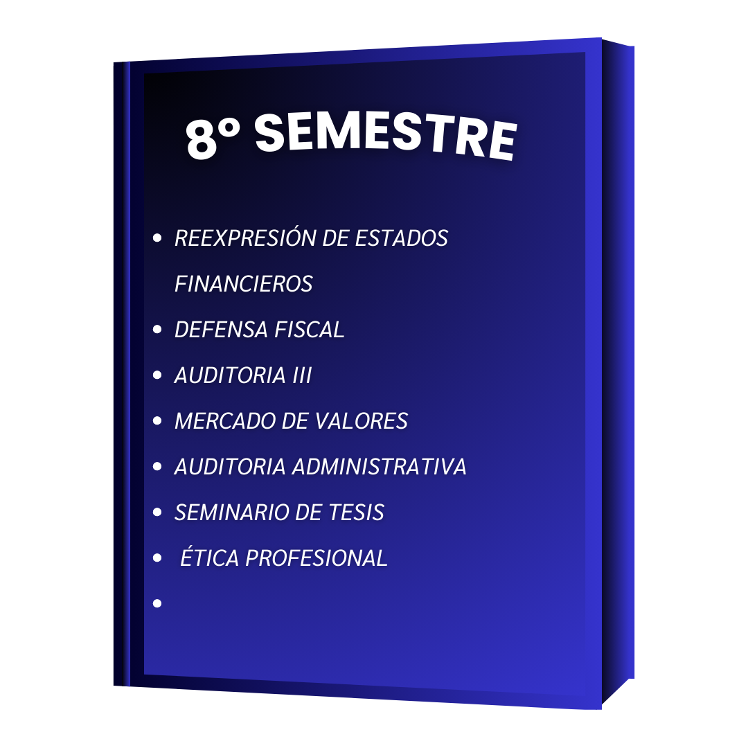 8º SEMESTRE CONTA