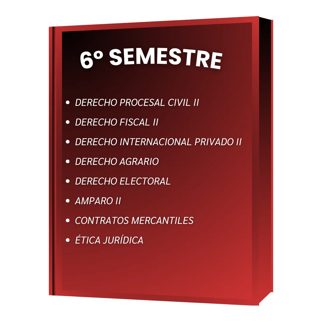 6º SEMESTRE DERECHO