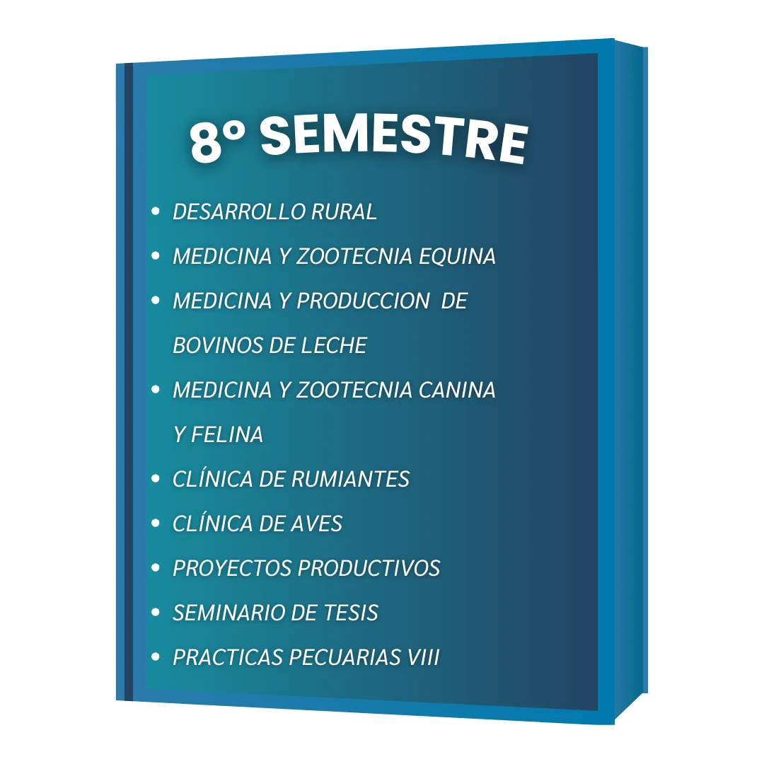 8º SEMESTRE VET